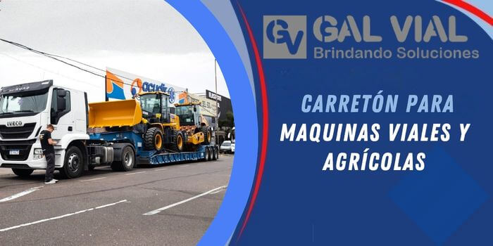 carreton para maquinas viales y agrícolas